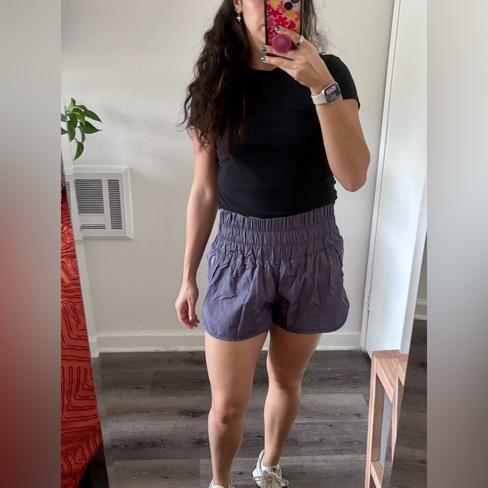 Free People Movement // Women's The Way Home Gray Shorts